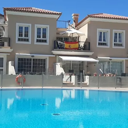 Апартаменты Terrazas Del Faro Luxe - Palm-mar- Vue Et Piscine- 8om2 De Terrasse